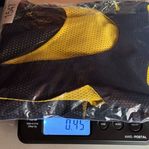 Vintage Michigan Wolverines Basketball Jersey Mens XL Blue Yellow Reversible Y2K - Picture 12 of 12